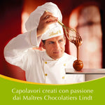 Lindt Lindor Praline di Cioccolato al Latte con Ripieno Pistacchio, 16 Cioccolatini al Pistacchio, Confezione da 200g