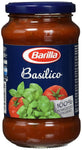 Barilla Basilico Sugo, Salsa di Pomodoro con Basilico, 400g, + portachiavi italy shop service