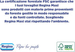 Regina Maxi - 250 Tovaglioli a 1 Velo, Pratici e Vivaci, Decorazioni Assortite, 100% Pura Cellulosa Certificata FSC