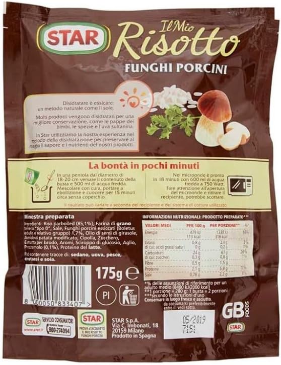 Risotto ai Funghi Porcini