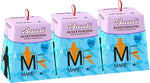 3X Bauli Mini Panettone Mare Fuori con Gocce di Cioccolato Panettoncino Soffice con Sorpresa 90g