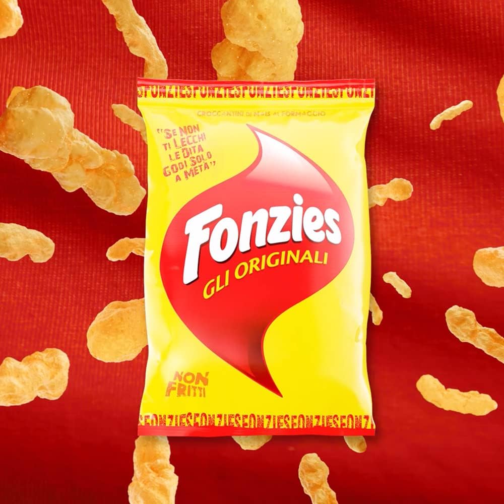 Fonzies Gli Originali, Croccantini di Mais al Formaggio, Cotti al Forno, 280g
