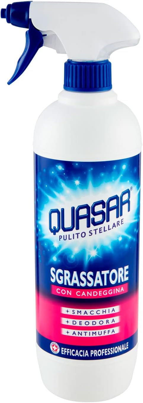 QUASAR SGRASSATORE CON CANDEGGINA SPRAY 650ML