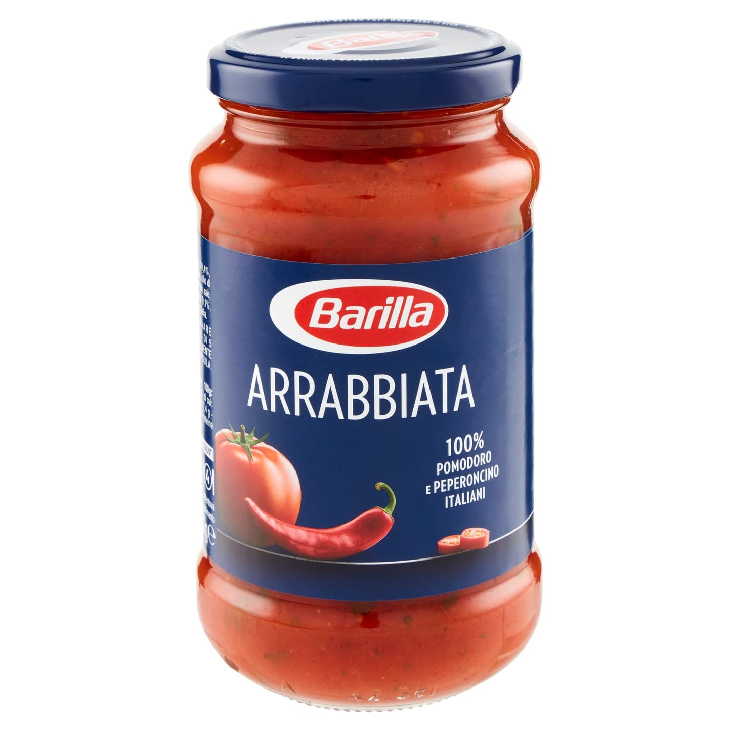 Barilla Sugo Arrabbiata con Pomodoro e Peperoncini Italiani, Sugo Pronto Senza Glutine e Senza Conservanti Aggiunti, 400 g (Confezione da 10)