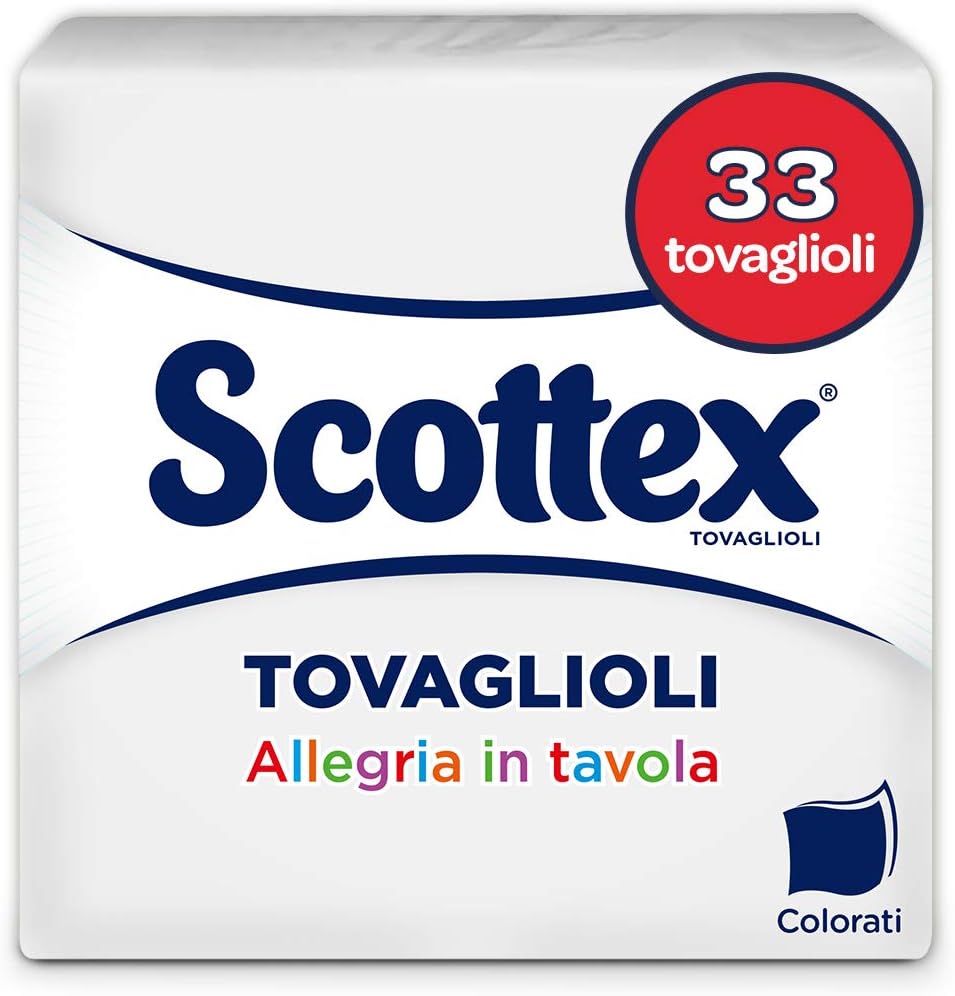 Scottex Tovaglioli Doppiovelo, 33 Pezzi