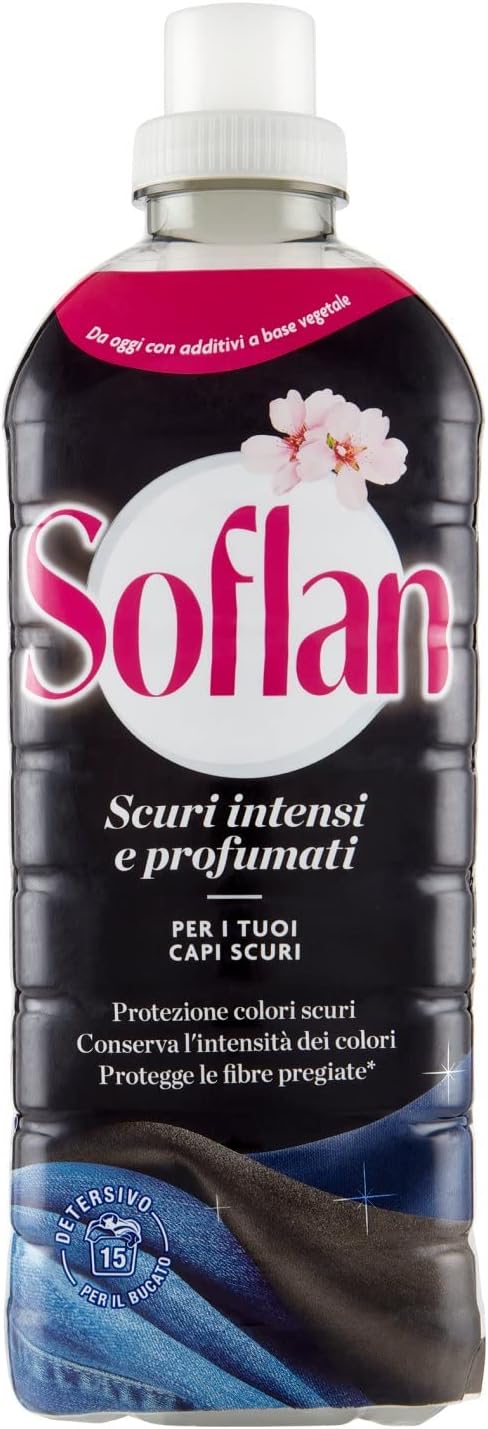 Soflan Detersivo Liquido Capi Scuri, 900 ml