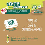 ACE CANDEGGINA GENTILE GREEN MONODOSE, Confezione da 18 tabs - l'imballaggio può variare