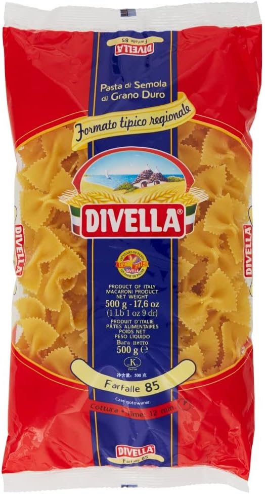 10 Pasta Divella 100% Italiano N° 85 Trappola per Colorazione 500 gr