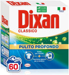 Dixan Classico Pulito Profondo, Detersivo Lavatrice polvere per eliminare le macchie ostinate, formato da 60 lavaggi