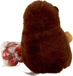 Lindt Peluche Riccio Regalo con Cioccolatini Lindor al Cioccolato al Latte, in sacchetto 100g