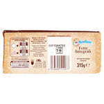 4X Mulino Bianco Fette Biscottate Integrali Spesse, Croccanti e Friabili 315g [4 Confezioni]