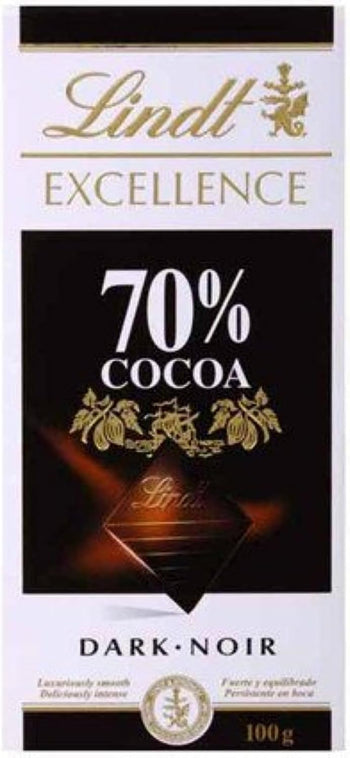 Lindt Excellence Noir scuro 70% 100 g x 10