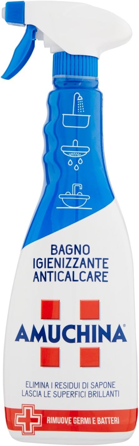 Amuchina Spray Bagno Igienizzante Anticalcare, 750ml