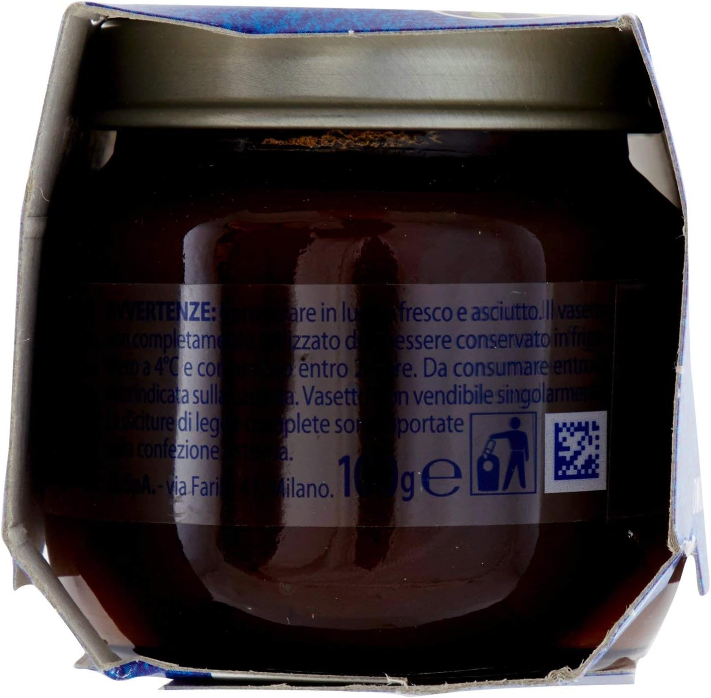 Mellin Omogeneizzato Prugna con Mela, 2 x 100g