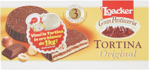 Loacker Gran Pasticceria Tortina Original 3 Pezzi - 63 gr