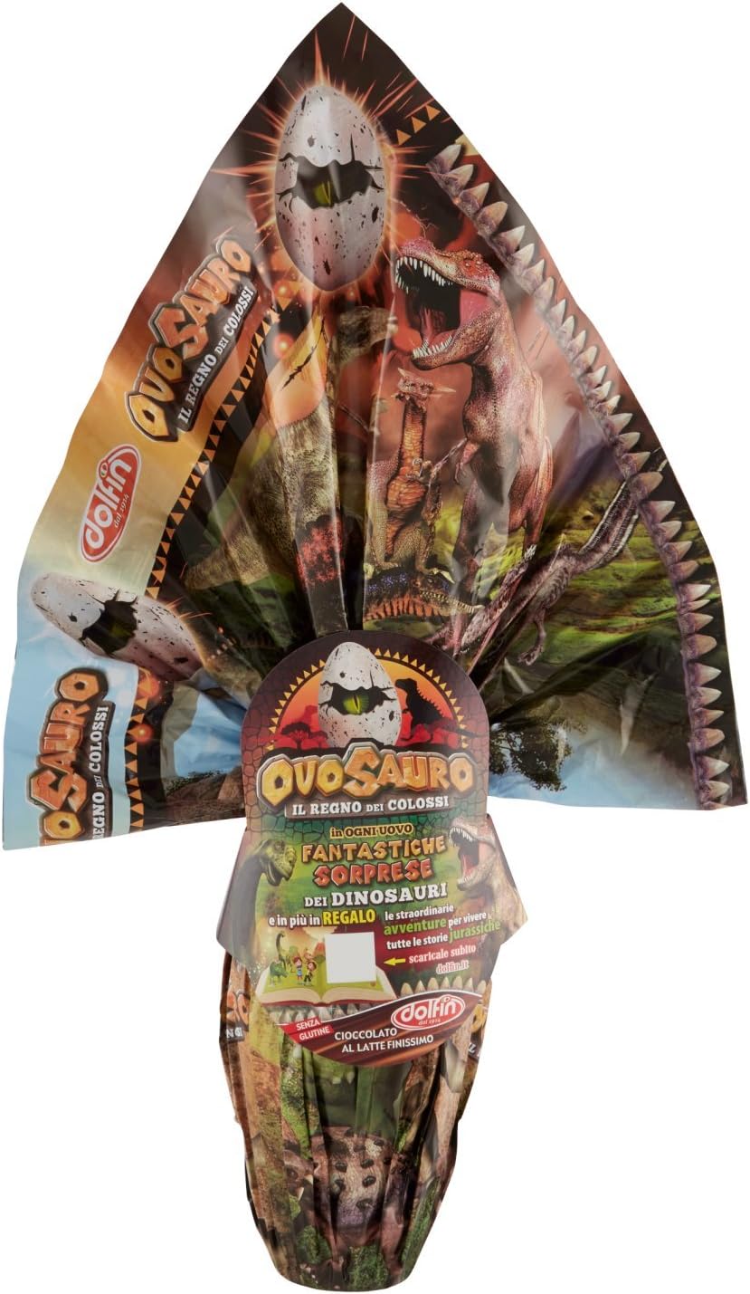 Dolfin Uovo di Pasqua Ovosauro, 220g