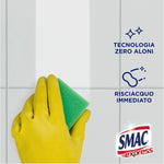 Smac Express - Sgrassatore con Candeggina, Detergente Spray con Azione Sgrassante e Igienizzante, 650 ml