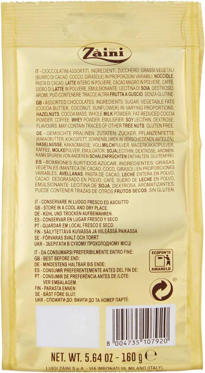 Zaini Cioccolatini Grande Assortimento, 160g