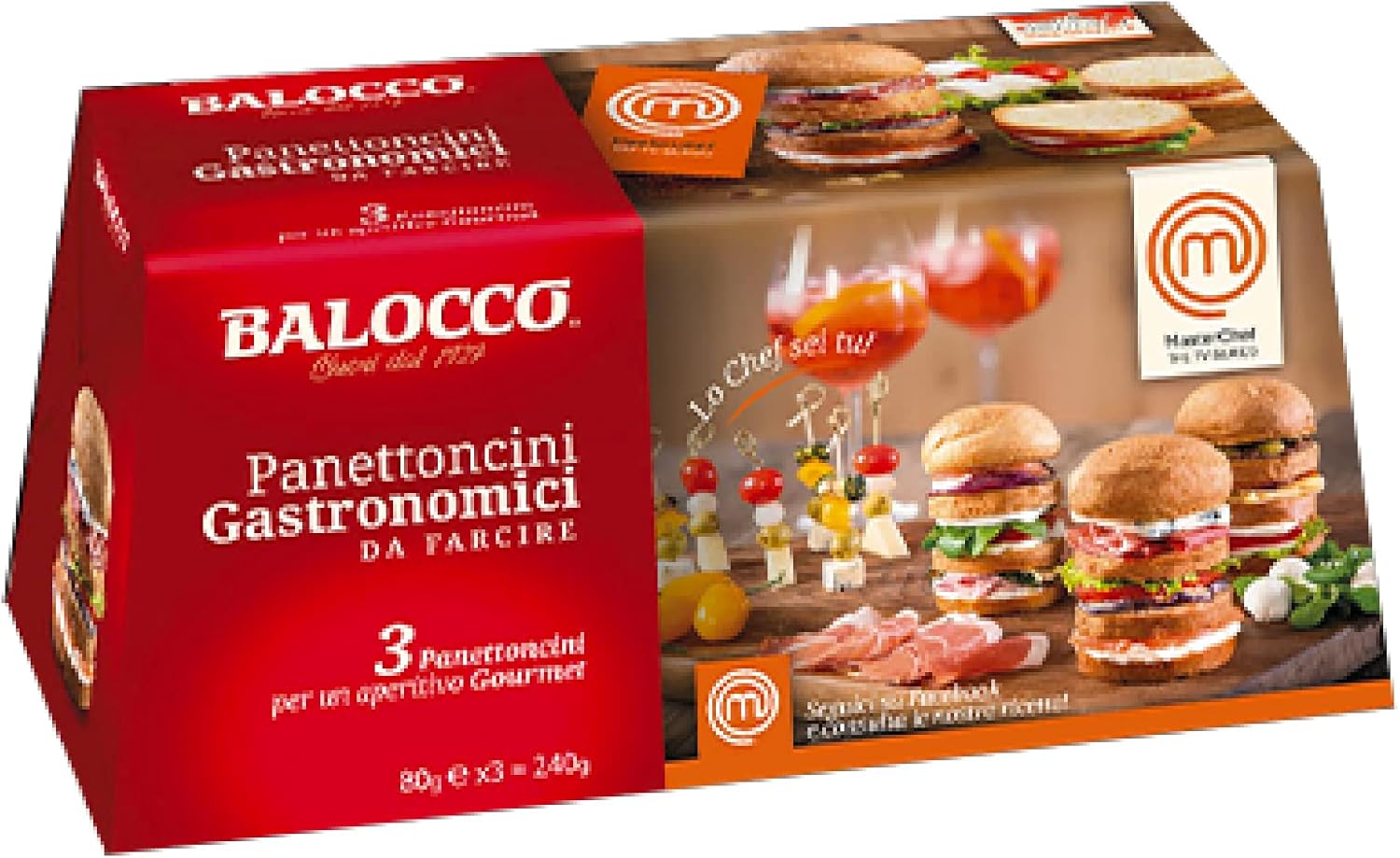 Panettone Gastronomico, 80g x 3 pezzi