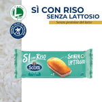 Si con Riso - Plumcake con Riso - Merendine Senza Lattosio, Senza Olio di Palma - 6 Monoporzioni