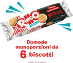 Pavesi Snack Ringo Vaniglia Formato Famiglia, Biscotti Farciti con Crema alla Vaniglia, Snack Dolce per Merenda o Pausa Studio, Confezione da 330 g