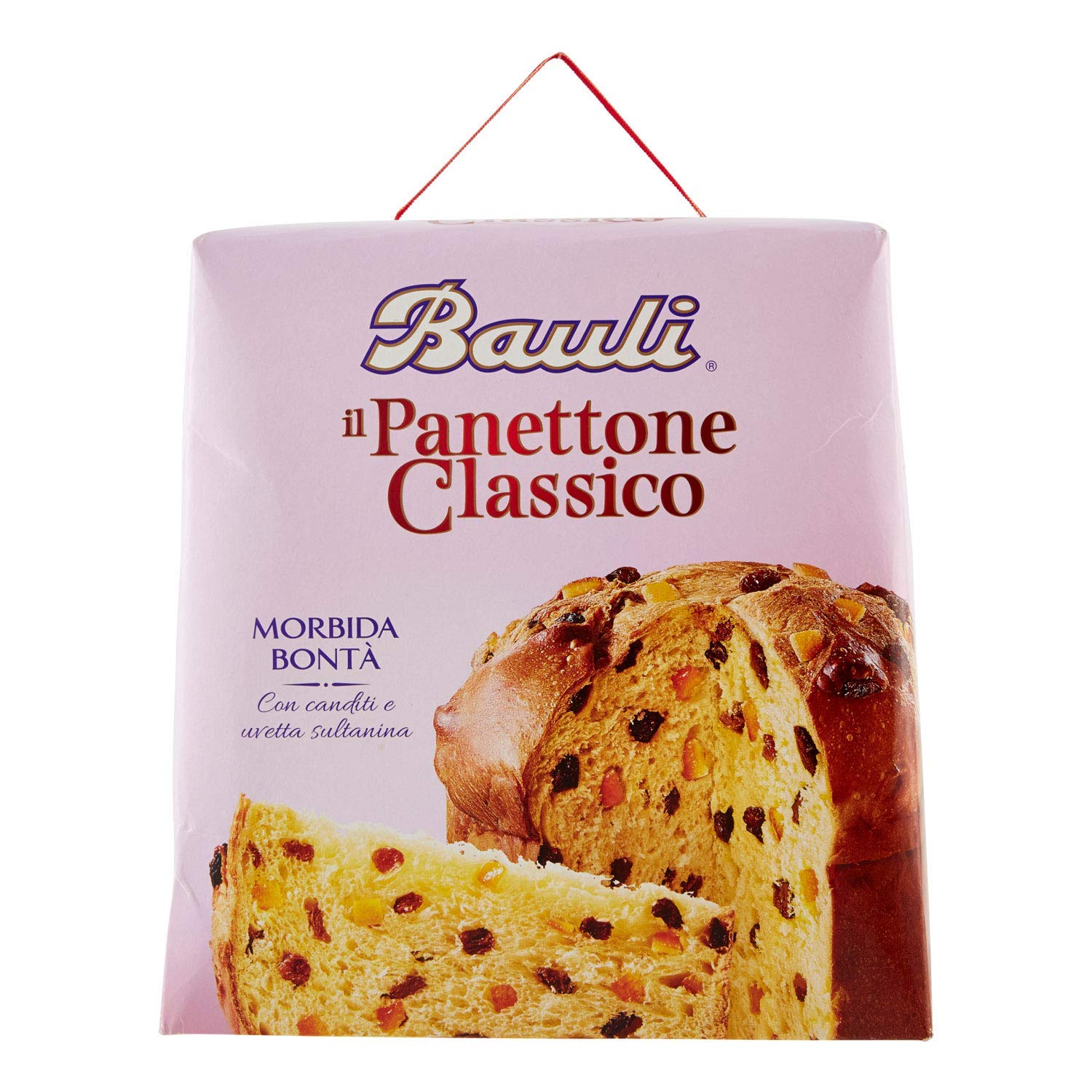 Bauli La Tradizione - Panettone Classico Artigianale Dolce di Natale con Ingredienti Tradizionali e Qualità Eccellente del Made in Italy (Panettone Classico, 1000 gr)