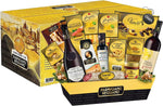 Le Cadeau Cesto Gran Emilia 2024 con 15 Pezzi: Spumante, Parmigiano Reggiano, Salame, Aceto, Cotechino, Lenticchie, Pasta, Sugo, Funghi, Vino, Tarallini