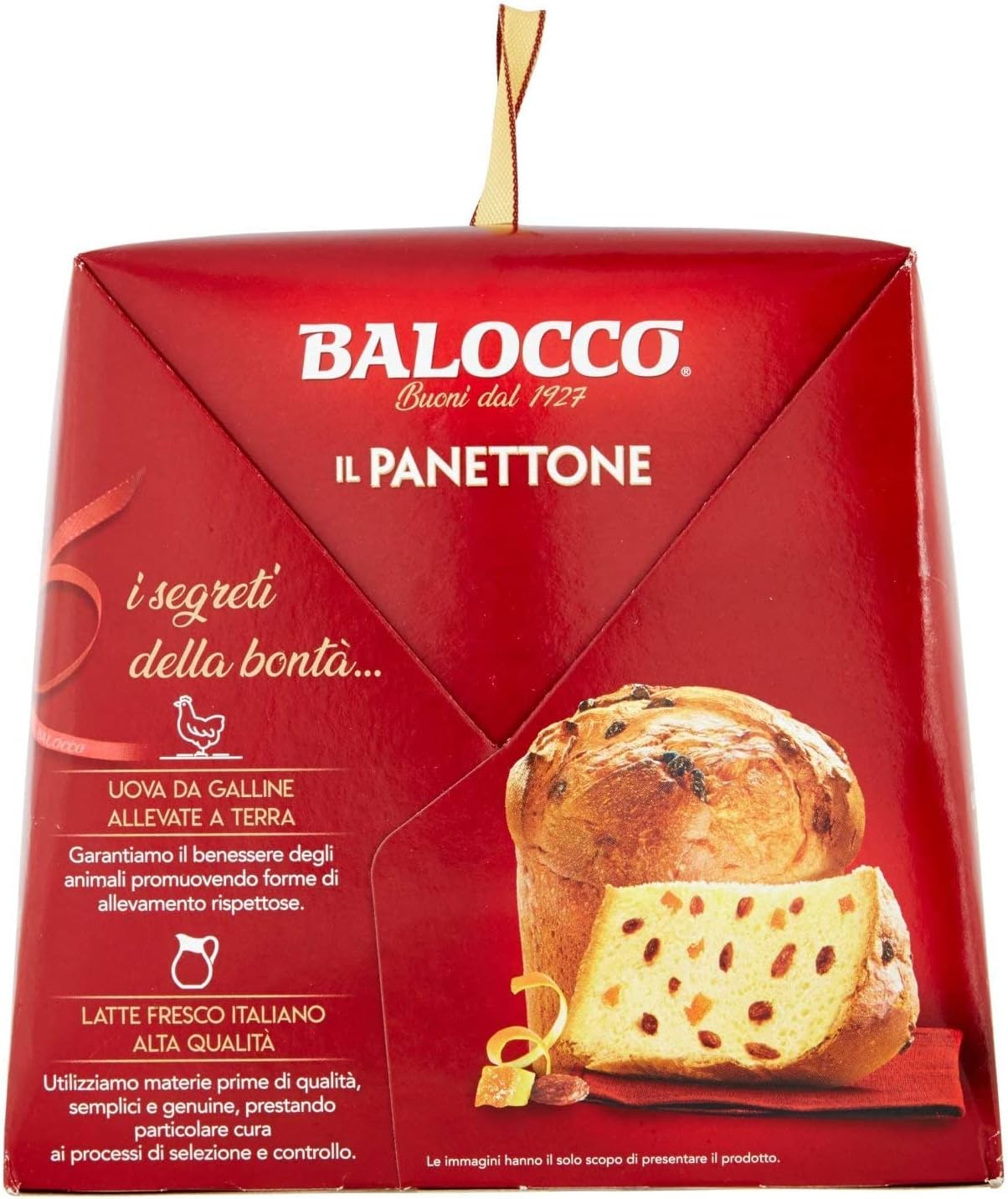 Panettone Classico 750g, Buono? No, Buonissimo! - Balocco Panettone Con Canditi E Uvetta - Alta Qualità