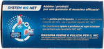 Wc Net - Tavoletta Profumoso Igiene Continua, Detergente Igienizzante Solido per WC, Azione Anticalcare e Profumo Intenso, Fragranza Ocean Fresh, 4 Pezzi