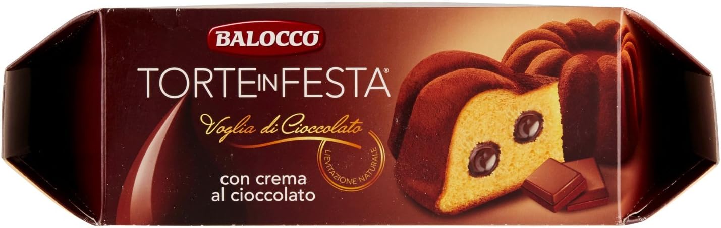 Balocco - Torte in Festa, con Crema al Cioccolato, 400 g