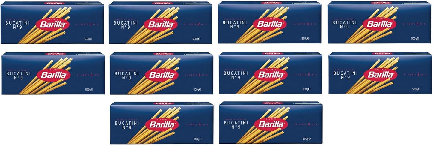 BARILLA BUCATINI N.9 GR 500 X 10