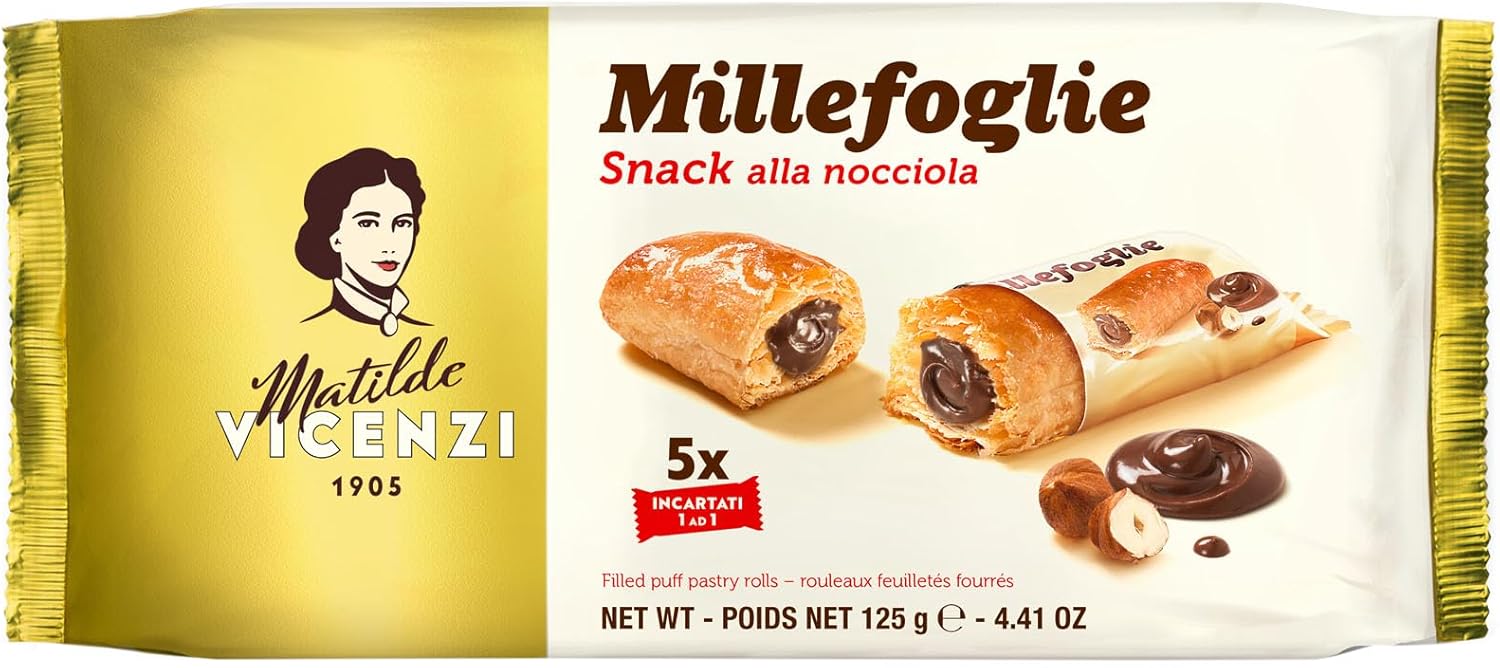 Matilde Vicenzi Minisnack alla Nocciola, 5 x 25g