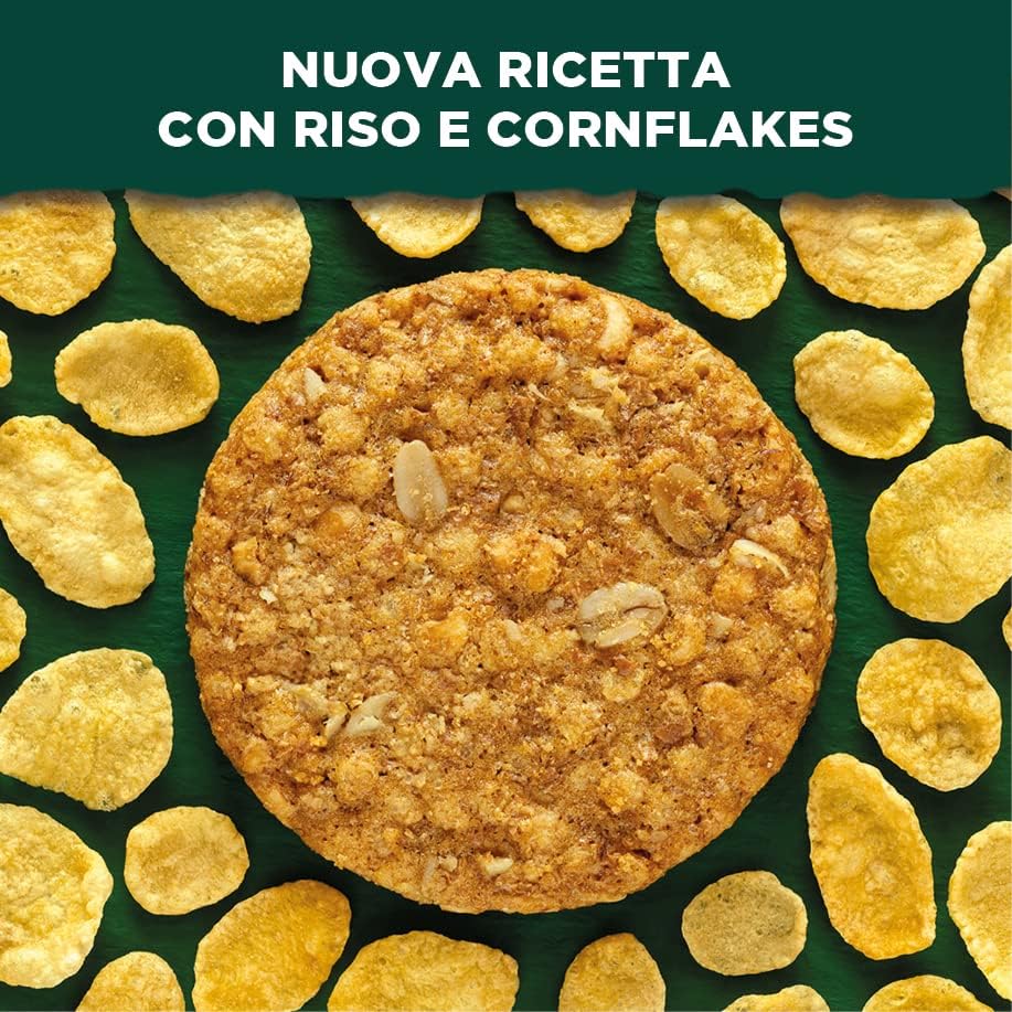 Gran Cereale Biscotti Gran Cereale Croccante con Riso, Ricchi di Fibra e Fosforo - 230 g