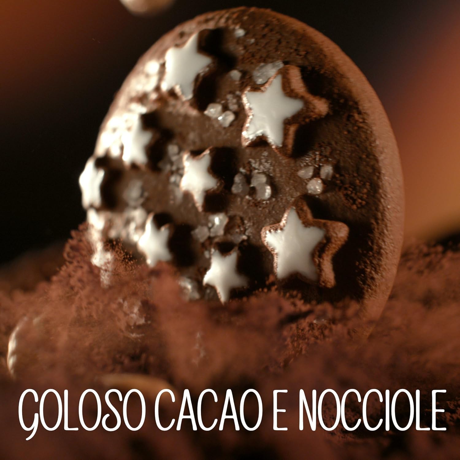12X Pan di Stelle Biscotti Frollini con Cacao, Cioccolato e Latte Fresco Italiano, Colazione Ricca di Gusto, 700 g