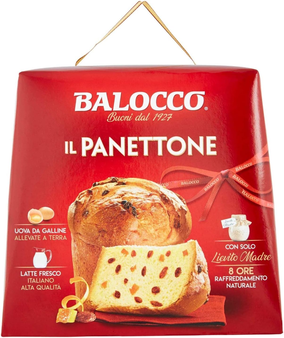 Panettone Classico 750g, Buono? No, Buonissimo! - Balocco Panettone Con Canditi E Uvetta - Alta Qualità