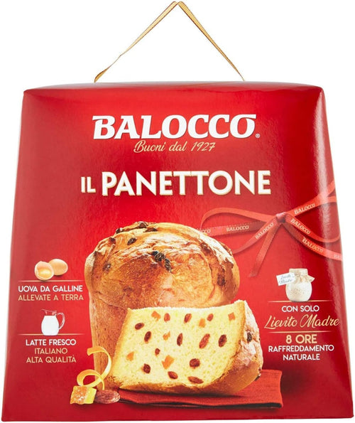 Panettone Classico 750g, Buono? No, Buonissimo! - Balocco Panettone Con Canditi E Uvetta - Alta Qualità