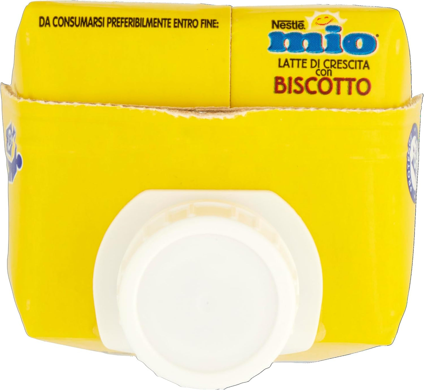 NESTLÉ MIO Latte di Crescita con Biscotto Liquido, Brick da 500 ml