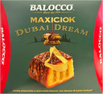 BaIocco Maxiciok Dubai Dream 650g – Dolce al Pistacchio e Cioccolato con Copertura al Latte e Fondente – Specialità con Crema Pistacchio e Decorazione Kadayif – Idea Regalo Elegante