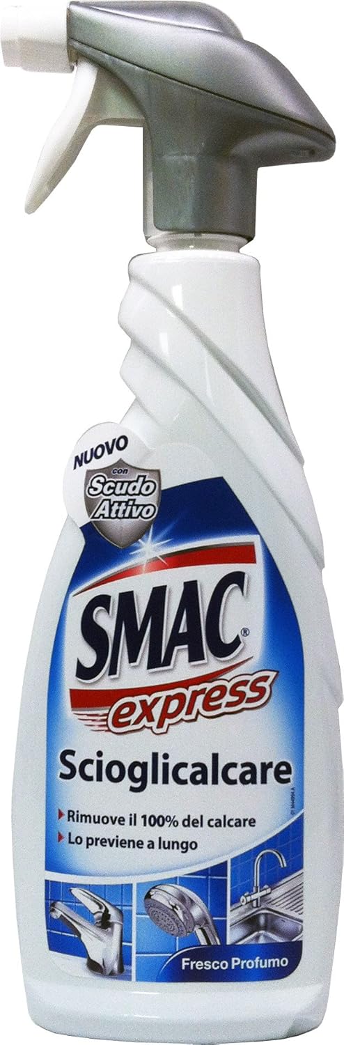 12 x SMAC Scioglicalcare Express Fresco Profumo Trigger 650 Ml