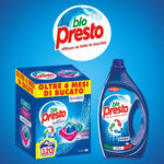 Bio Presto Detersivo Lavatrice Predosato In Capsule Per Capi Colorati, 20 x 12g (240g)