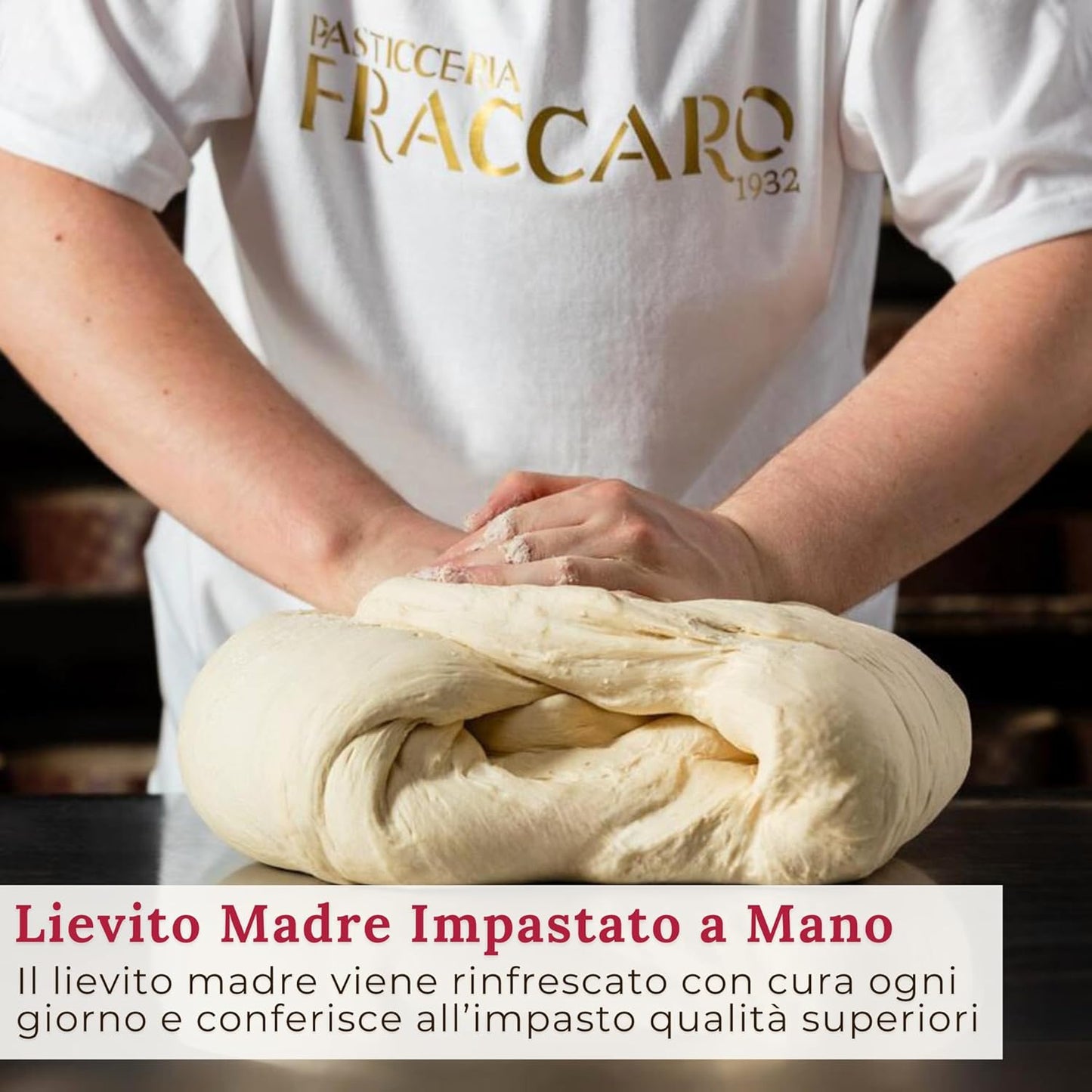 Colomba Pasquale Artigianale con Ciliegie e Mirtilli Rossi, 750gr - Pasticceria Fraccaro 1932, Dolce Pasquale ai Frutti Rossi con Impasto Morbido e Fragrante - Linea Bauletto