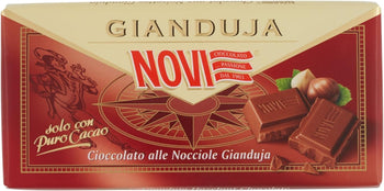 Novi Tavoletta Cioccolato alle Nocciole Gianduja, 100g