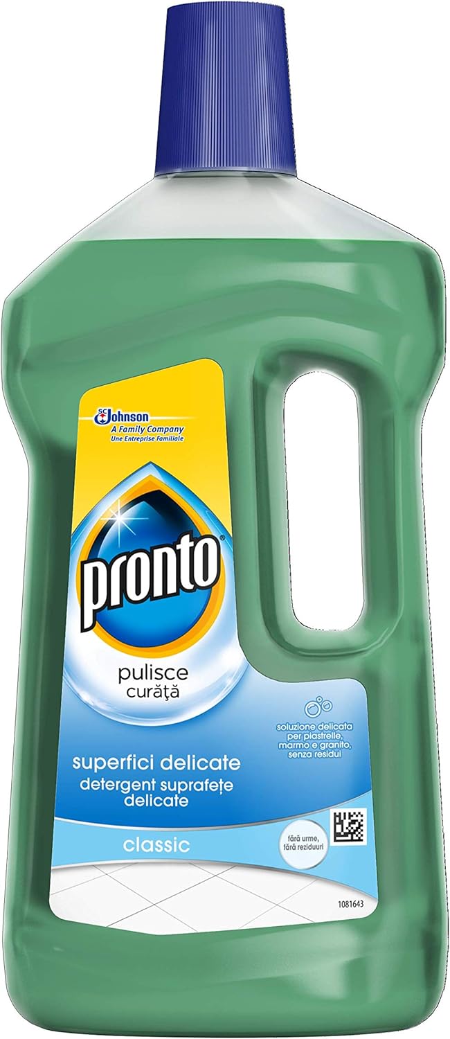 Pronto Detergente Liquido per Pavimenti Delicati, Fragranza Classica