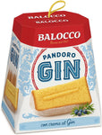 Pandoro 800g con Crema al Gin, Dolce Soffice e Profumato, Lievitato Naturalmente, Dessert Natalizio Elegante e Originale, Idea Regalo Perfetta per le Feste e Occasioni Speciali