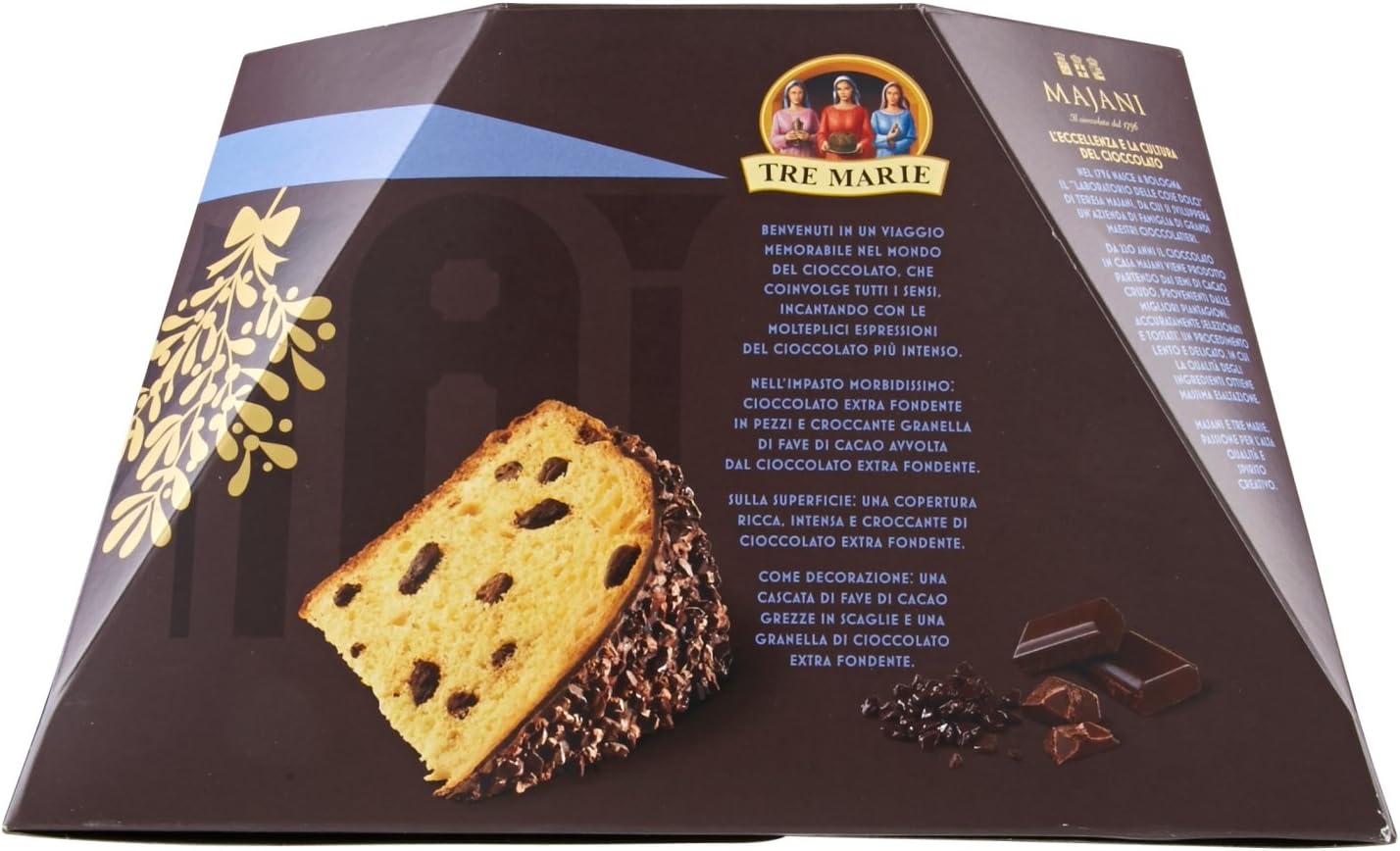Tre Marie Panettone Re Noir, 900g