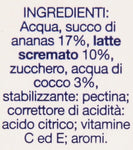Santàl Plus, Succo di Ananas e Cocco, con Una Goccia di Latte, 1L