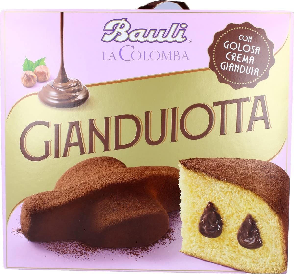 Bauli Colomba Farcita Gianduiotta, 750g