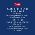 Barilla Pasta Bucatini N.9, Pasta Lunga di Semola di Grano Duro, I Classici, Tempo di Cottura 8 Minuti, Confezione da 500g