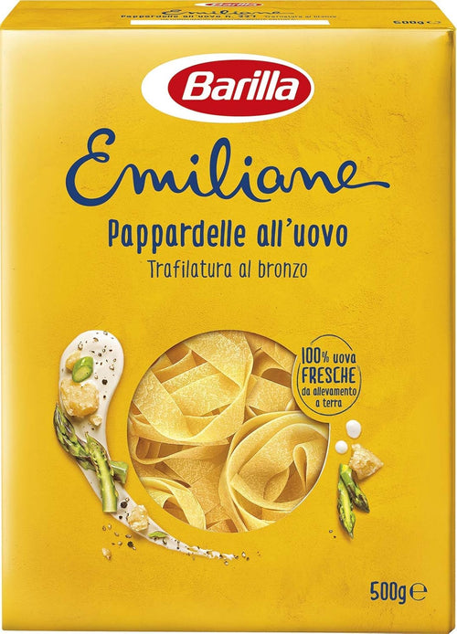 Barilla Pasta all'Uovo Le Emiliane Pappardelle, 500 g