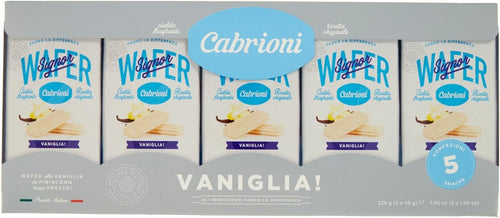 Cabrioni - Wafers, con Crema alla Vaniglia - 11 pezzi da 225 g [2475 g]